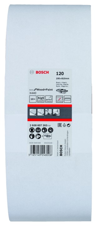 10 Bandes abras. PRO X440 100x