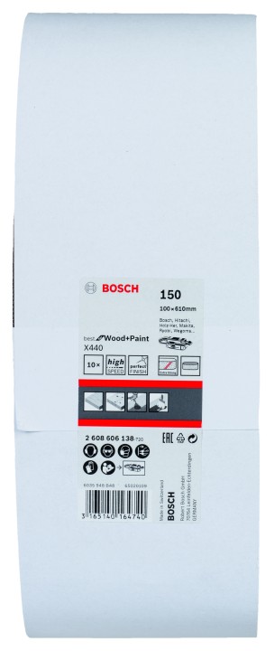 10 Bandes abras. PRO X440 100x