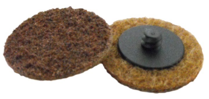 10 disques brun 50mm Grains 80
