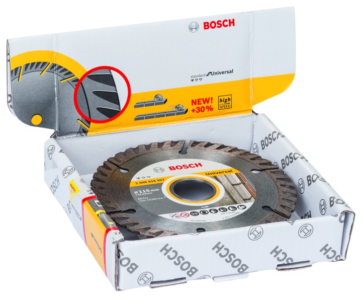 10 Disques Diam Universal PRO 115x22.23x10mm