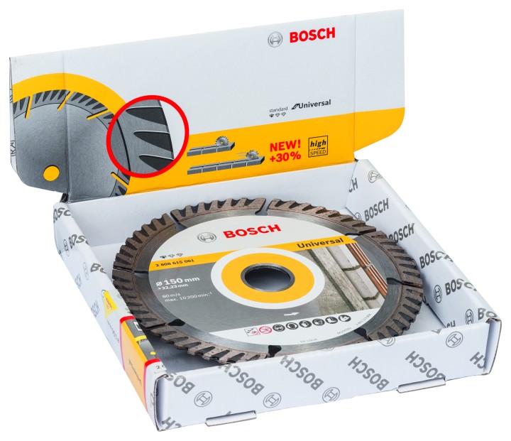 10 Disques Diam Universal PRO 150x22.23x10mm