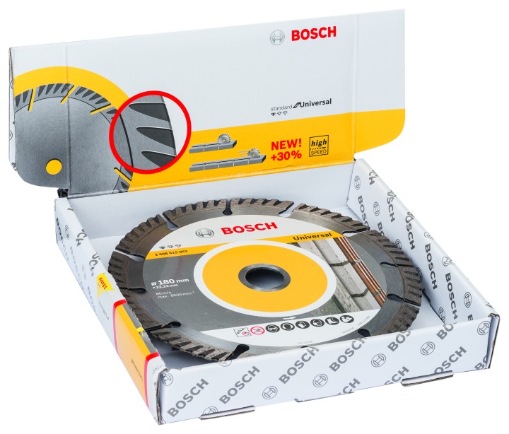 10 Disques Diam Universal PRO 180x22.23x10mm
