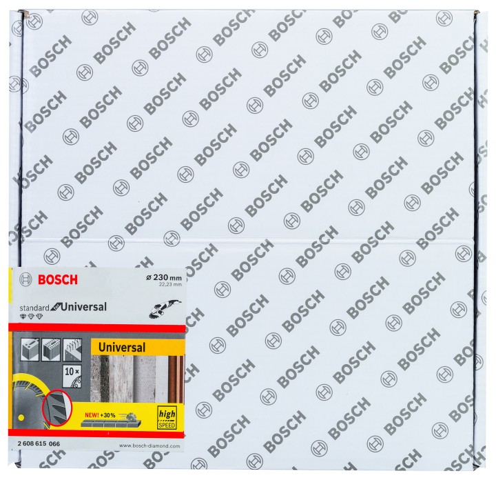 10 Disques Diam Universal PRO 230x22.23x10mm