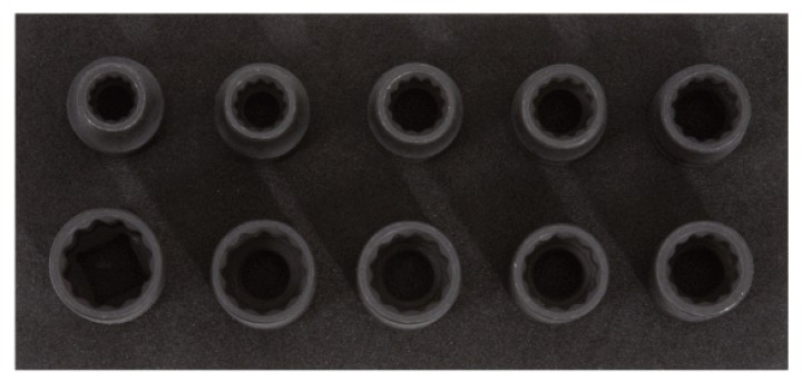 10 douilles chocs 12p, courtes