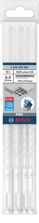 10 Foret bet PRO SDS plus-5X 6