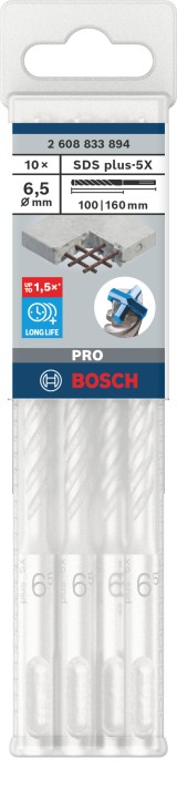 10 Foret bet PRO SDS plus-5X 6