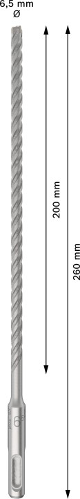 10 Foret bet PRO SDS plus-5X 6