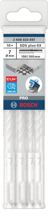 10 Foret bet PRO SDS plus-5X 7