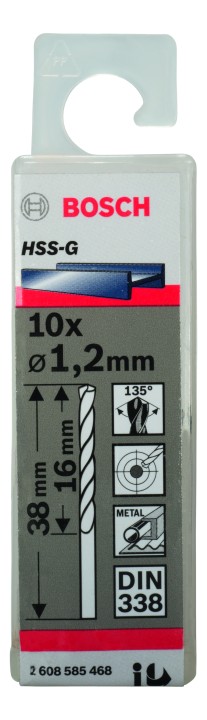 10 Forets HSS-G PRO 1.2x16x38m