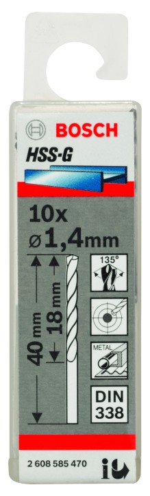 10 Forets HSS-G PRO 1.4x18x40m