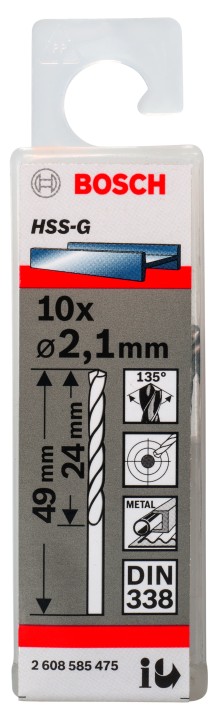 10 Forets HSS-G PRO 2.1x24x49m