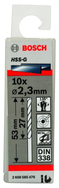 10 Forets HSS-G PRO 2.3x27x53m