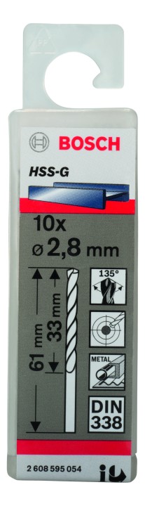 10 Forets HSS-G PRO 2.8x33x61m