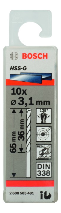 10 Forets HSS-G PRO 3.1x36x65m