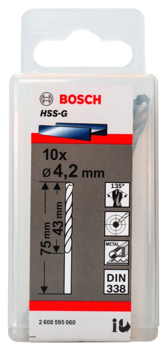 10 Forets HSS-G PRO 4.2x43x75m