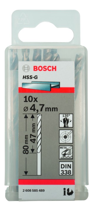 10 Forets HSS-G PRO 4.7x47x80m