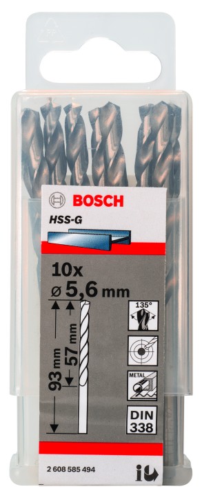 10 Forets HSS-G PRO 5.6x57x93m