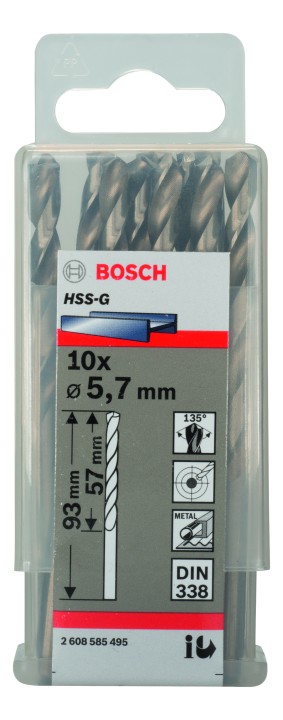 10 Forets HSS-G PRO 5.7x57x93m