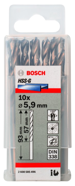 10 Forets HSS-G PRO 5.9x57x93m