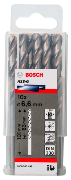 10 Forets HSS-G PRO 6.6x63x101