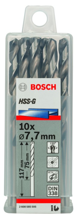 10 Forets HSS-G PRO 7.7x75x117