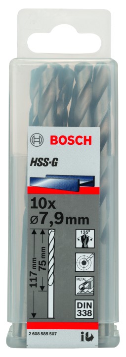 10 Forets HSS-G PRO 7.9x75x117