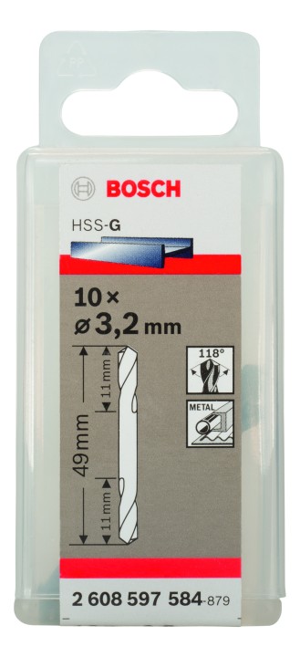 10 Forets HSS-G PRO Double 3.2