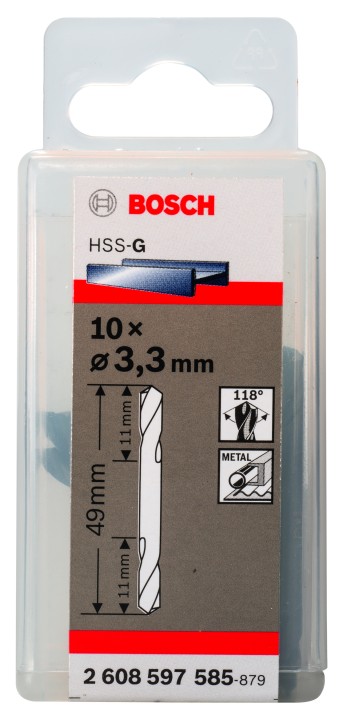 10 Forets HSS-G PRO Double 3.3