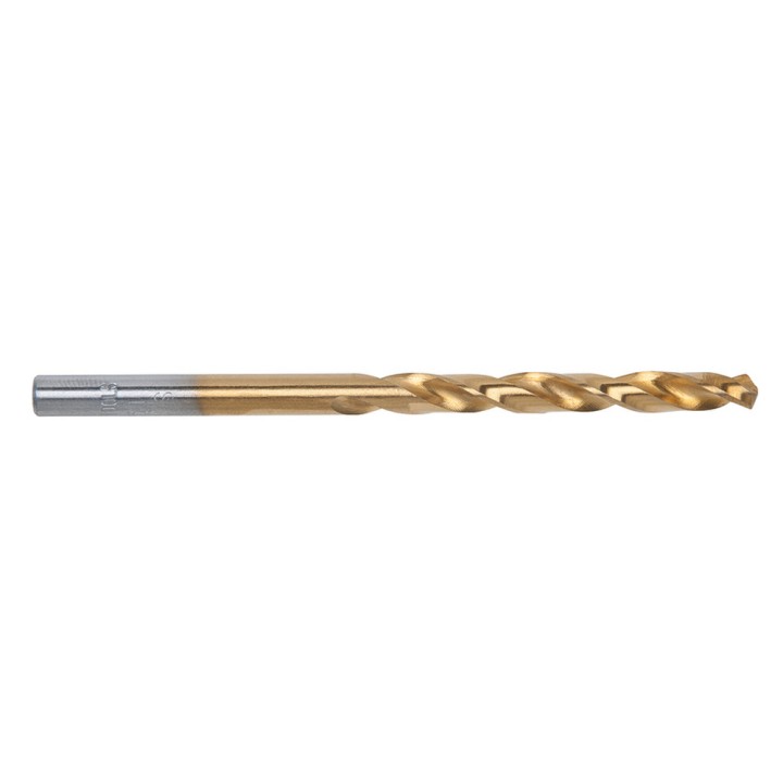 10 forets HSS-Tin, 6,0 mm