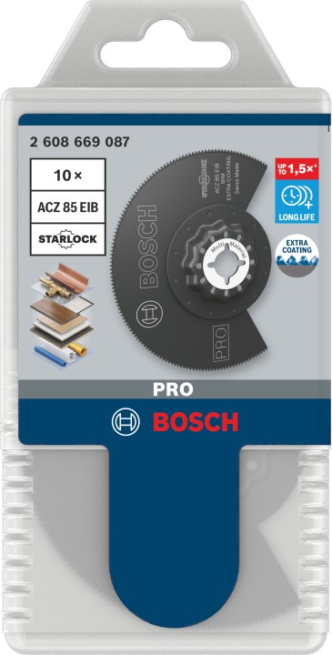 10 Lames segm. Starlock PRO B&
