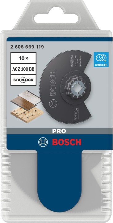 10 Lames segm. Starlock PRO B&