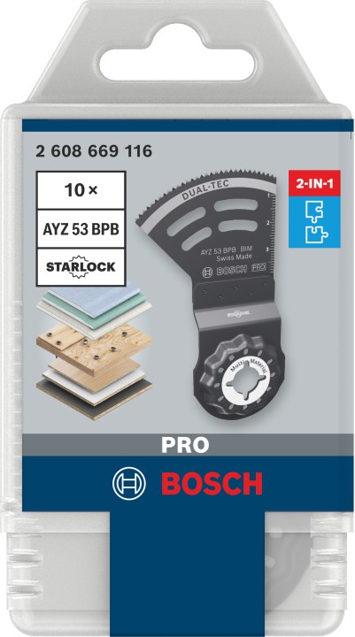 10 Lames Starlock PRO Multimat