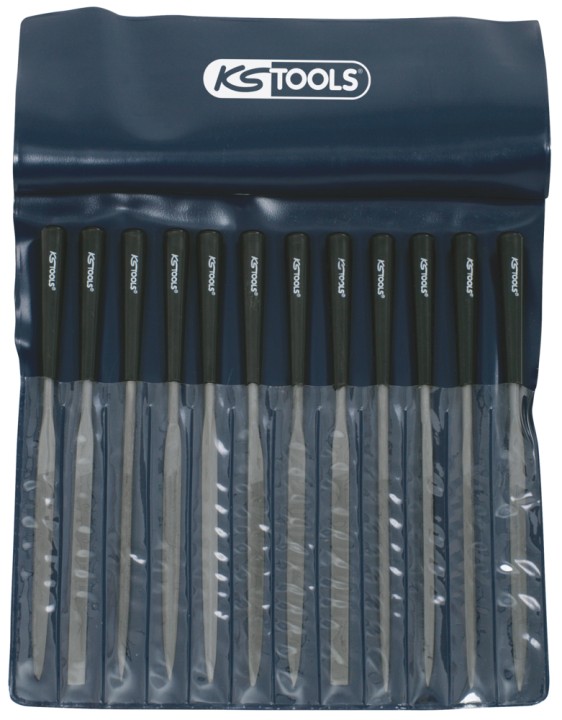 12 limes à aiguilles, L.145mm