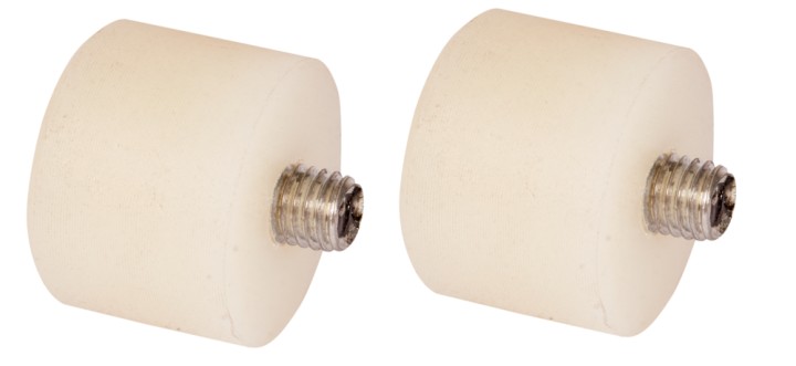 2 embouts pour maillet 35 mm
