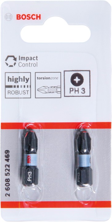 2 Embouts PRO Impact PH3 25mm