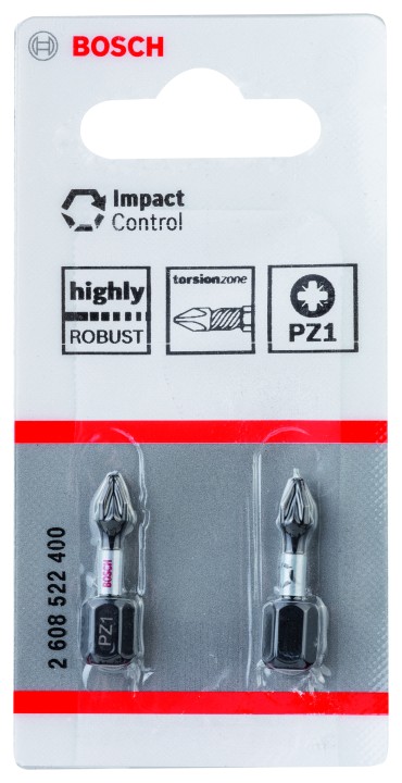 2 Embouts PRO Impact PZ1 25mm