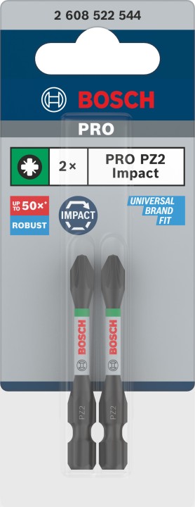 2 Embouts PRO Impact PZ2 55mm