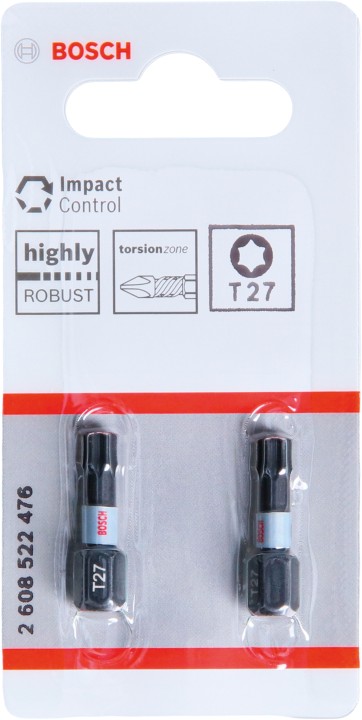 2 Embouts PRO Impact T27 25mm