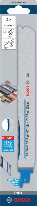 2 LSSabre PRO Métal 225mm S113