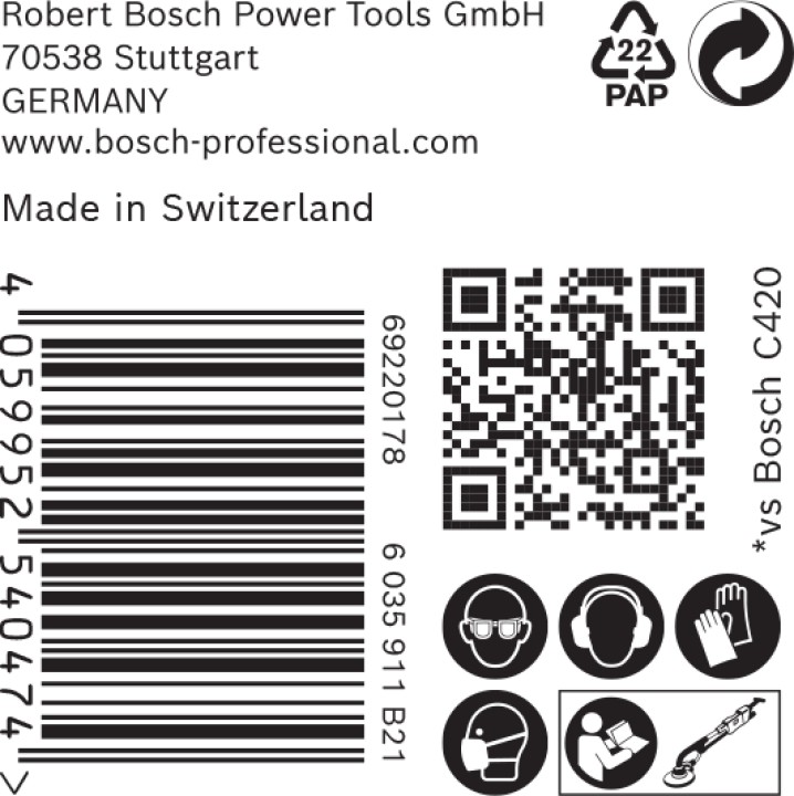 25 disc M480 EXPERT 225mm G120