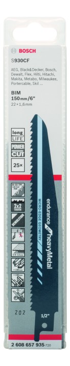25 LSSabre PRO BIM Métal 150mm
