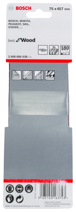 3 Bandes abras. PRO X440 75x45