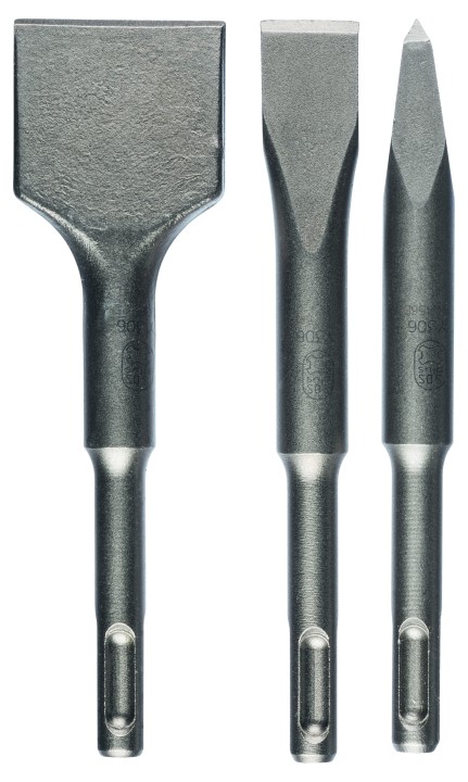 3 burin PRO SDS plus-4C pointu
