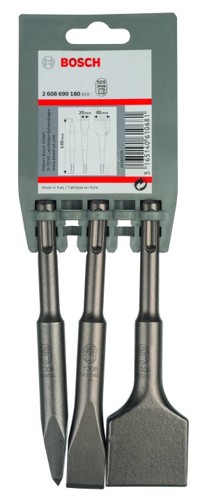 3 burin PRO SDS plus-4C pointu