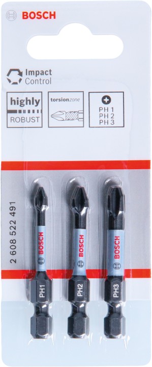 3 Embouts PRO Impact PH1 PH2 P