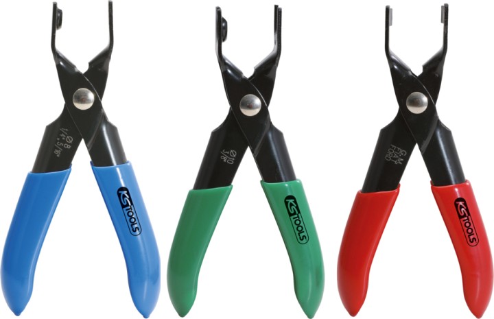 3 pinces - conduites carburant