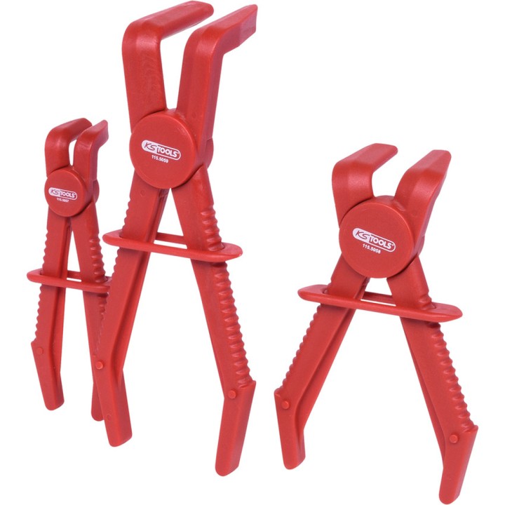 3 pinces à clamper à 90°