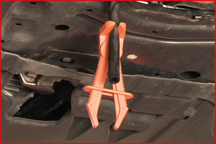 3 pinces à clamper à 90°