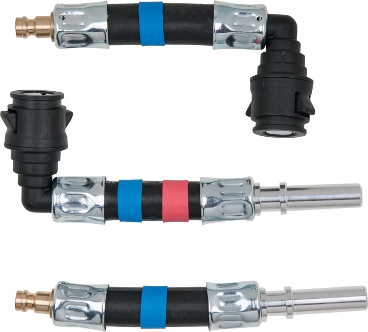 3x adapt. SAE 10x30 mm, bleu