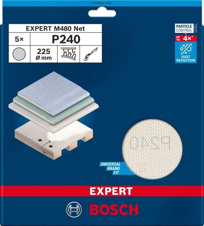 5 Disques abrasif EXPERT M480